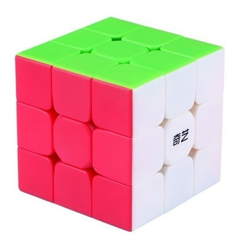 Cubo Mágico Profissional 3x3x3 Qiyi Warrior W Stickerless