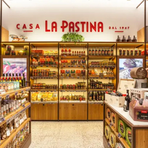 Crostini Italiano Com Parmesão E Pecorino La Pastina 200g