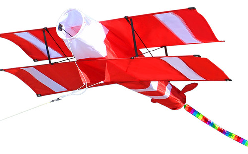 Imagen 1 de 6 de Kite Giant 3d 3d Avión Tamaño Cometa Avión Cometa Poliéster