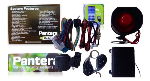 Alarma Pantera Con Bluetooth  Anti Scanner Con Instalación