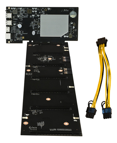 Placa Madre Minera Eth-hsw2 Btc, 6 Tarjetas, Pcie X16 Graphi