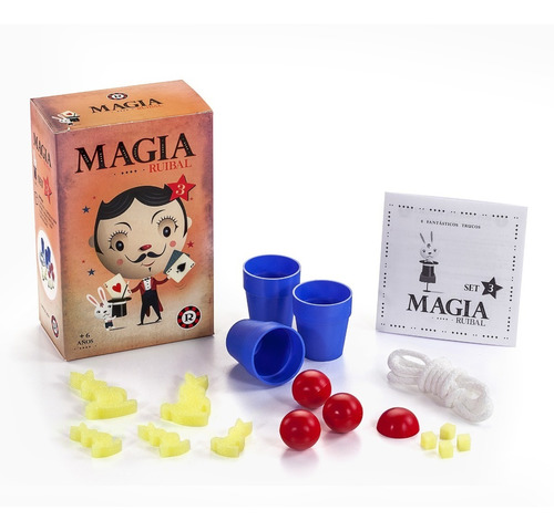 Juego De Magia Y Trucos N3 Original Ruibal Mago Infantil