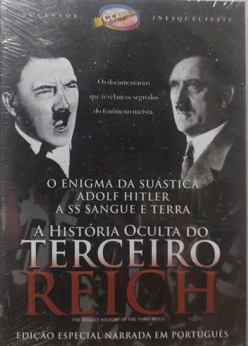 Dvd A História Oculta Do Terceiro Reich Lacrado