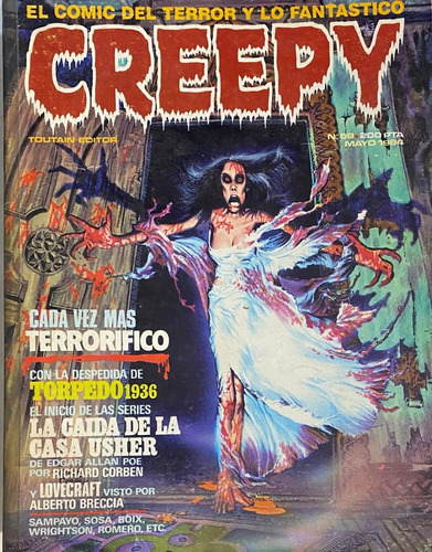 Creepy, Comic Del Terror Y Lo Fantástico,  Nº 59  Rba