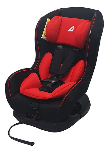 Autoasiento D Bebe Lux Confort Reclinable Color Rojo Rojo