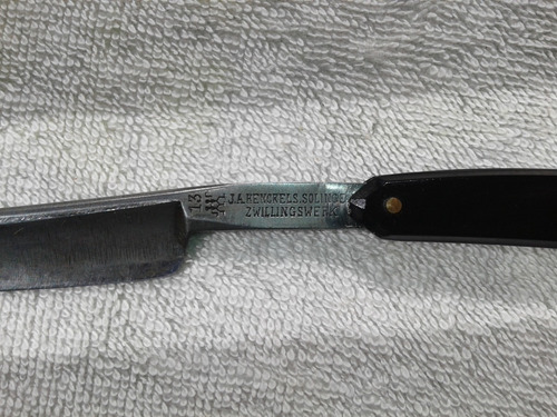 3 Antiguas Navajas Barbero Solingen Hugo Rade Alemanas