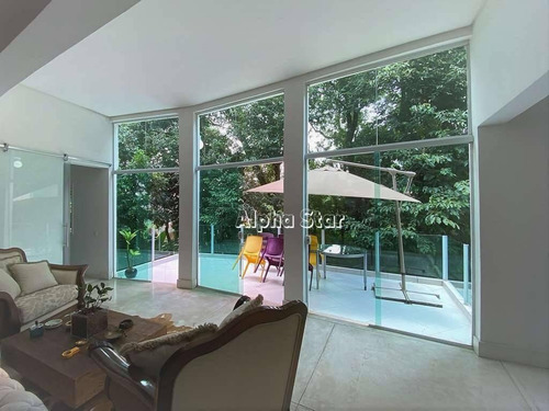 Linda Casa, Contemporânea, Envidraçada, Excelente Acabamento, Venda - Terras Do Madeira - Carapicuíba/sp - Ca3432