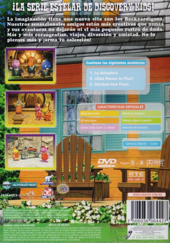 Imagen 2 de 3 de Los Backyardigans Temporada 3 Tres Volumen 2 Dos Dvd