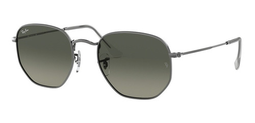 Lente Ray Ban Solar Hexagonal 3548n 00471 54mm Original