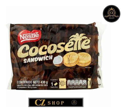 Galletas Cocosette Sandwich X12 - kg a