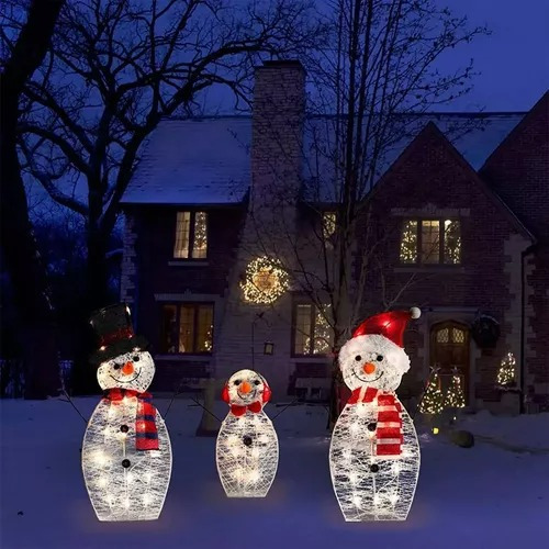 Adorno Navideño De Papá Noel Para Decoración Al Aire Libre,
