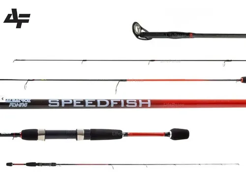 Vara Para Molinete Speedfish S1651 1,65m 2-6lbs Inteiriça - Albat...