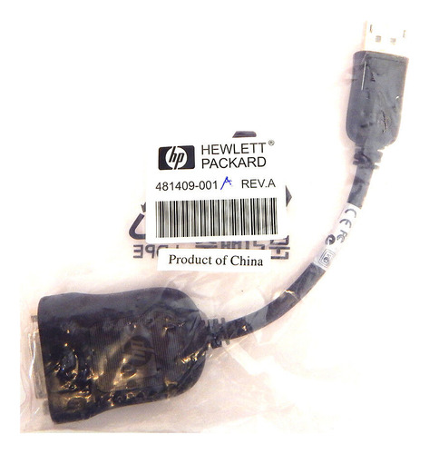 Hp Displayport To Dvi-d Adapter Cable 481409-001a Rev A  Cck (Reacondicionado)