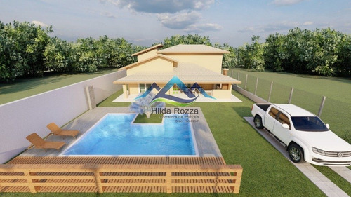 Imagem 1 de 10 de Chacara Em Condominio 4 Dorm Sendo 2 Suites, Piscina E Area Gourmet! - V-1306