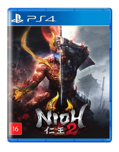 Jogo Ps4 Nioh 2 Game Midia Fisica