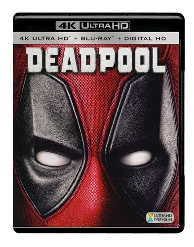 Deadpool (2016) Marvel Ryan Reynolds 4k Ultra Hd + Blu-ray