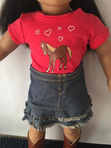 Outfit Vaquero American Girl Doll