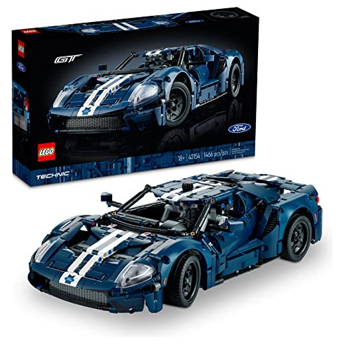 Kit De Maquetas De Coche Lego Technic 2022 Ford Gt 42154 Par