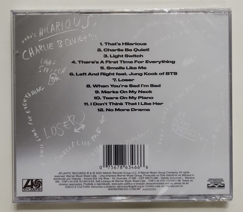 Cd - Charlie Puth - ( Charlie )