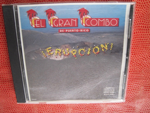 El Gran Combo Erupción 1991 Cd Salsa Combo Records Usa