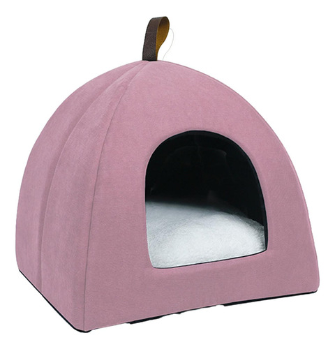 Cama Para Gatos, Casa Para Mascotas, Cueva Cálida, Rosa M