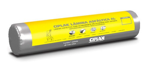 Manta Asfáltica 2mm Lâmina Com Alumínio - Ciplak