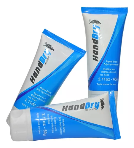 Hand Dry Grip Gel Magnésio Líquido Antitranspirante De Mãos