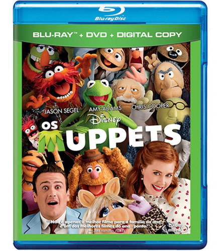 Blu-ray + Dvd + Digital Os Muppets