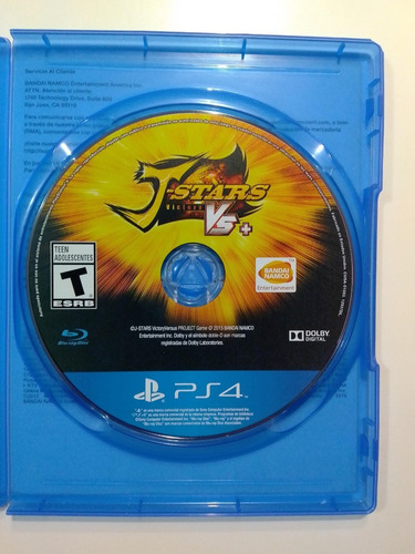 J-stars Victory Vs+ Ps4 (Usado)