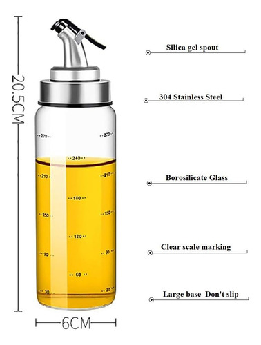 Botella Dispensadora De Aceite De Oliva, Recipiente De Condi