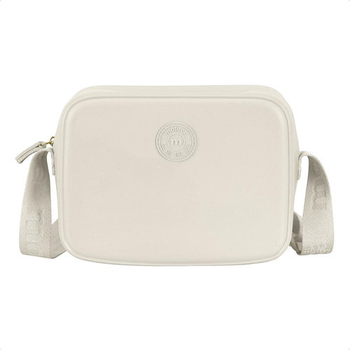 Bolsa Moleca Transversal Minibag Cor Off White Tamanho Único