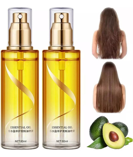 Spray De Óleo Essencial Fragance Hair Care Com F