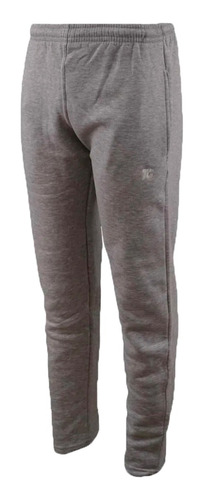 Pantalon Team Gear Lifestyle Hombre Chupin H Gris Melang Cli