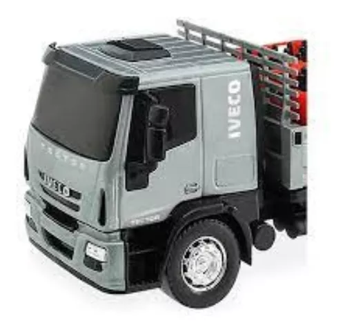 Caminhão Brinquedo Infantil Miniatura Iveco Tector Dropside