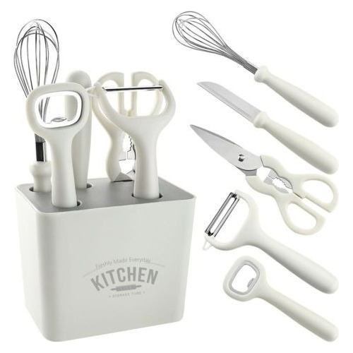 Set De Utensilios De Cocina Minimalista De 5 Piezas