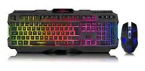 Comprar Kit Teclado + Mouse Gamer Usb Micronics  Xforce Mic Gt8808