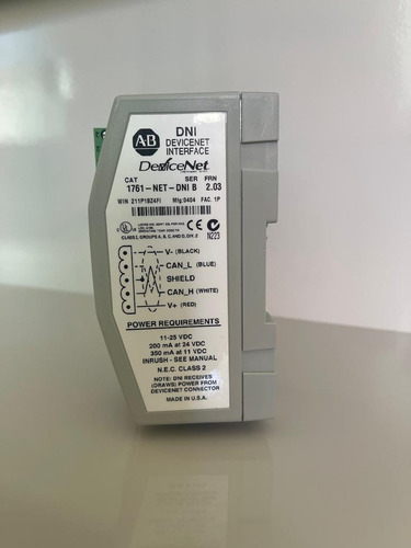 Allen Bradley Módulo Interface 1761-net-dni Ser.b (Usado)
