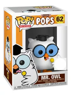 Funko Pop Mr. Owl Tootsie Roll Pops #62 Ad Icons