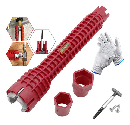 Herramienta Multifuncional Para Tuercas, Grifos, Lavabo, Bañ