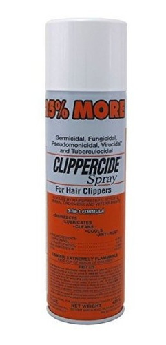 Clippercide Spray Desinfectante 15 Onza Tamaño 354ml 2 Unid