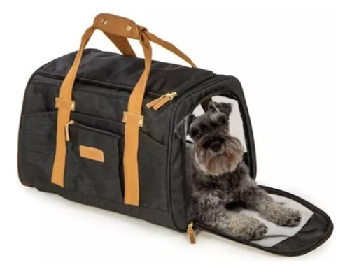 Bolso Viajero Para Mascotas Sherpa Black