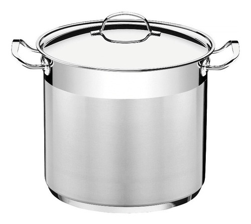 Olla Tramontina Empresarial 20cm Acero Inox Triple Fondo Cu