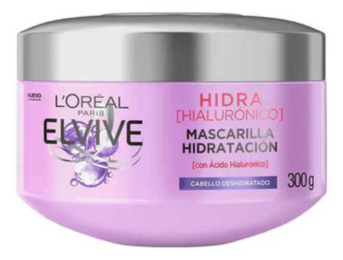 Elvive Crema De Tratamiento Hidra Hialurónico 300g.