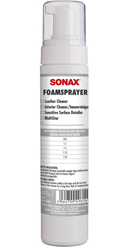 Sonax Foam Sprayer Foamer Pulverizador Generador Espuma 250m