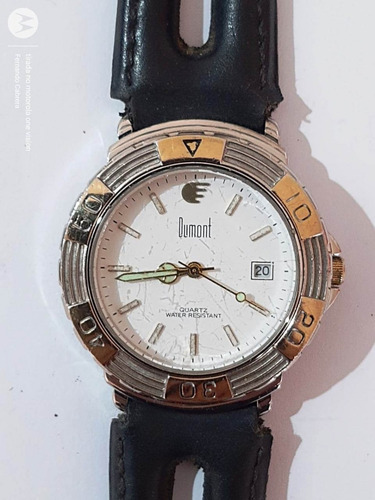 Relógio Dumont Water Resistant Quartz Anos 90