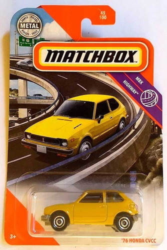 '76 Honda Cvcc Matchbox