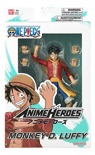 Anime Heroes Figura Acción One Piece Monkey D. Luffy