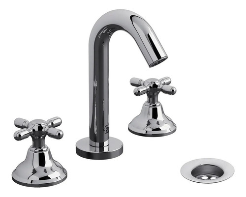 Imagen 6 de 7 de Griferia Baño Fv Newport Plus 207/b2p Canilla Lavatorio
