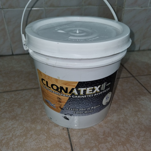 Pintura Clonatex Texturada Para Bafles 2.5kg + Rodillo 