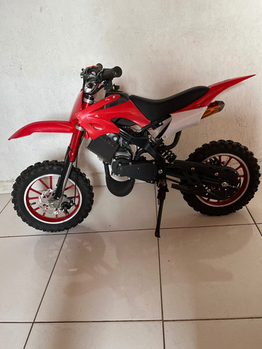 Mini Motocross Monster Partida Elétrica E Cordinha